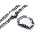 Großhandel Männer Silber Kette Shop Halskette Armband Schmuck-Set